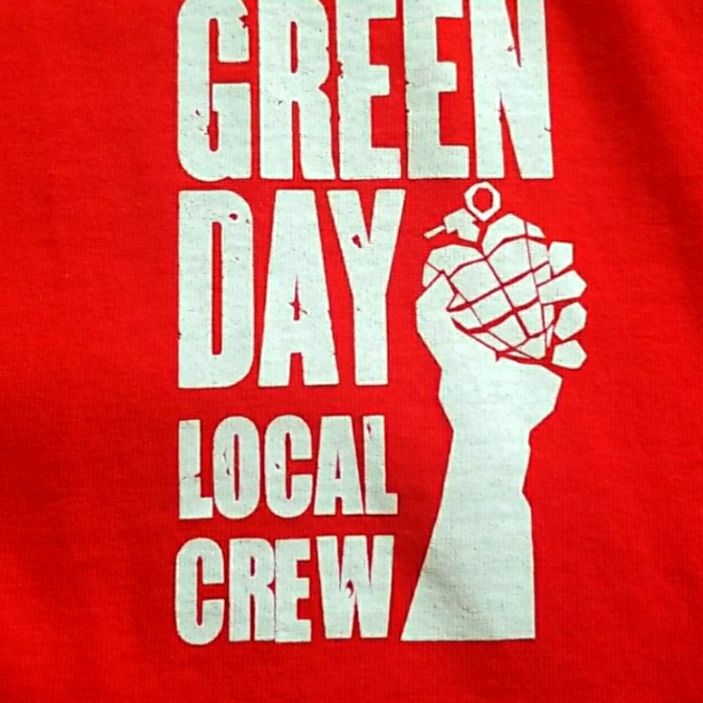 Green day concert tee